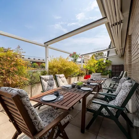 Glamorous Terrace - Esclusivo 3bdr A 300mt Da ميلان